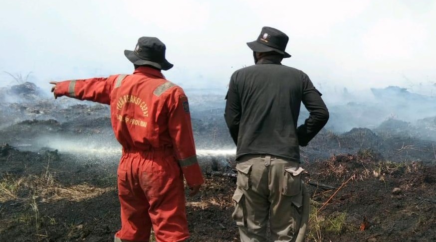 Siaga Darurat Karhutla Berakhir, Petugas Gabungan Tetap Bertugas Lakukan Monitoring