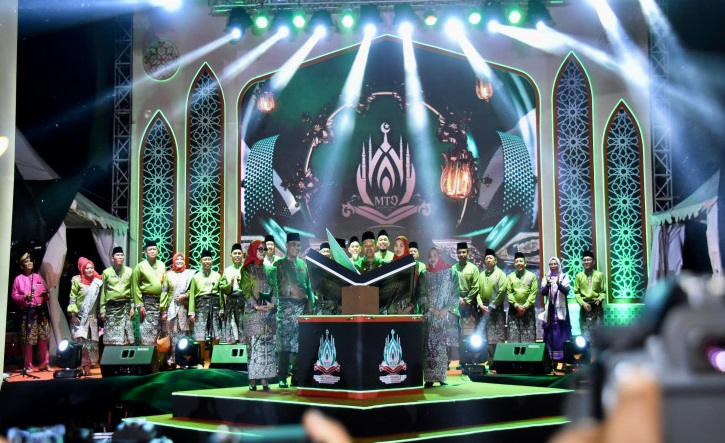 Gubernur Buka MTQ  Ke-XLIII  Provinsi Riau di Bengkalis