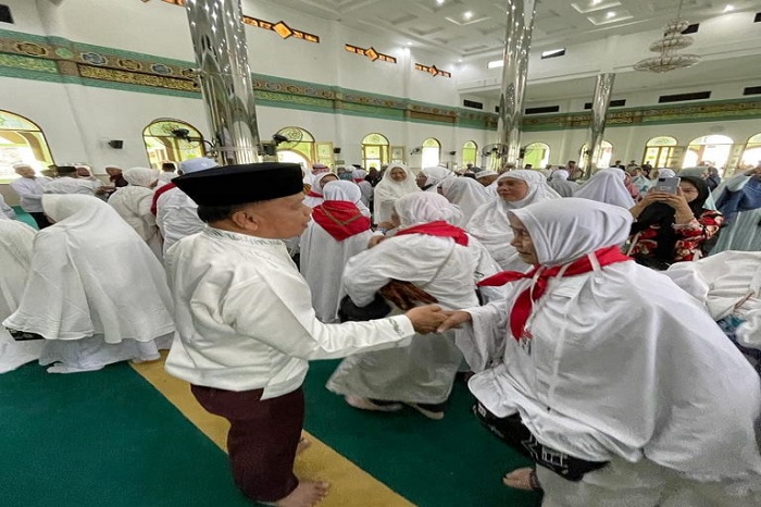 Sambut Kepulangan Jamaah Haji, Plt Bupati H. Asmar: Insyaallah  Mabrur dan Mabruroh