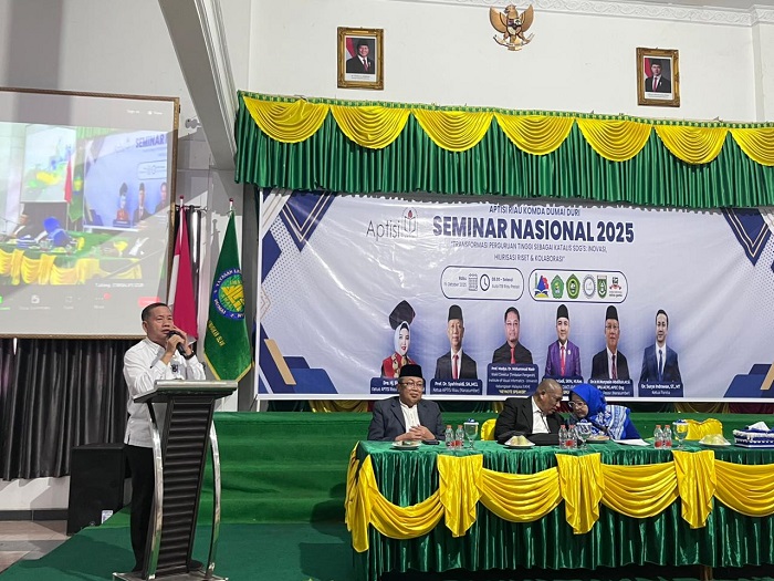 Seminar Nasional APTISI Dumai-Duri, Kolaborasi Perguruan Tinggi dan Pemerintah untuk Pendidikan Tinggi
