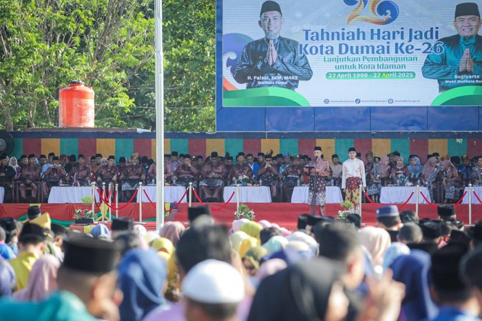 Hari Jadi Kota Dumai Ke-26, H.Paisal: Kota Idaman  Tanggung Jawab Semua