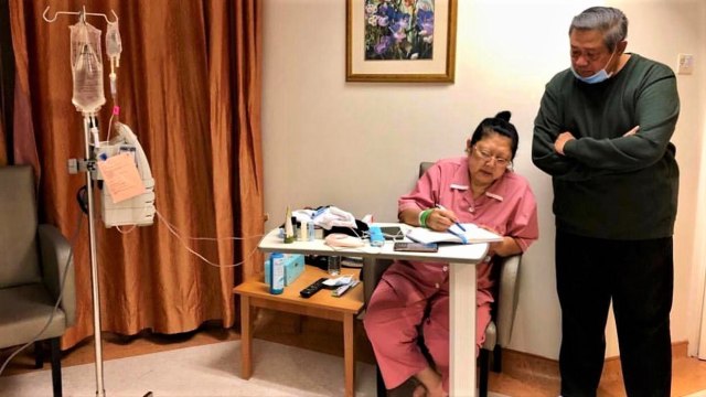 Dirawat karena Kanker Darah, Curhatan Ani Yudhoyono: Kali ini saya yang dipilih, Alhamdulillah...