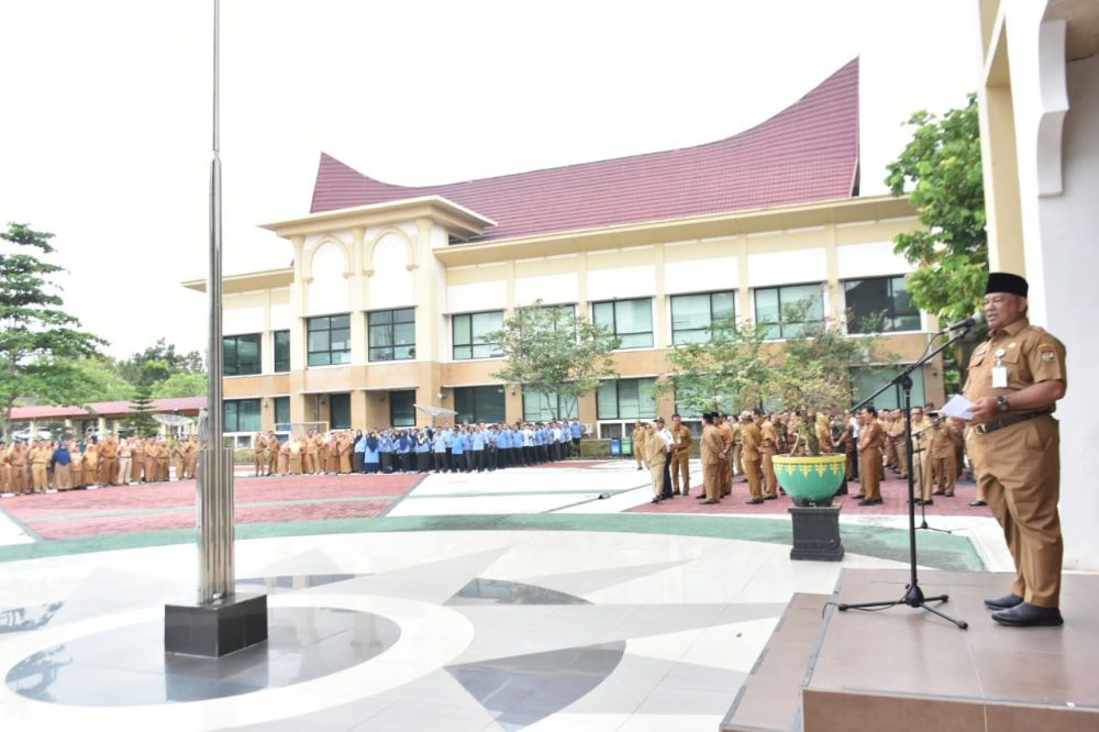 Sekda Minta Dinkes Kampar Sosialisasikan Dampak Virus Corona