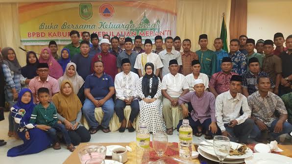 BPBD Meranti Gelar Buka Bersama dan Santunan Anak Yatim
