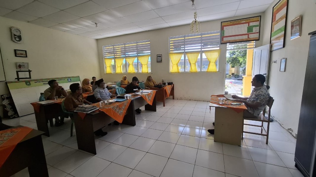 Kunjungi Ke Sejumlah Sekolah, Dewan Pendidikan Kab. Bengkalis Temui Jumlah PPDB Relatif Minim