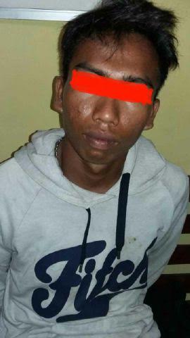 Lagi Transaksi, Polsek Pelangiran Ringkus 2 Pelaku Narkoba Jenis Ganja