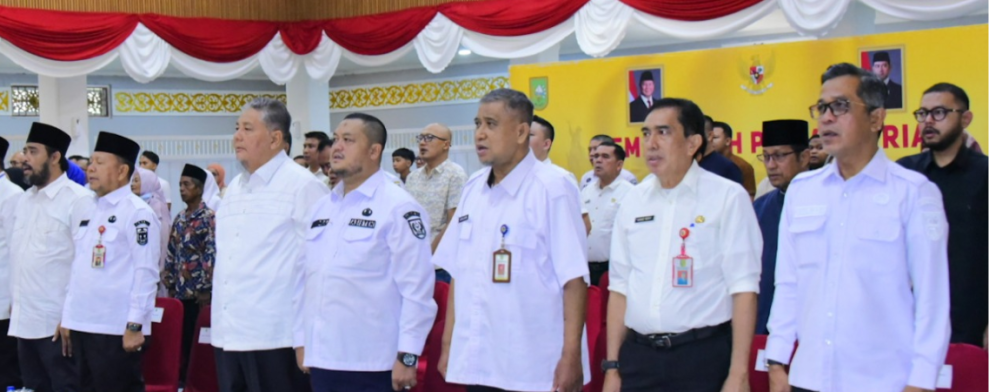 Plt Bupati Kuansing Diwakili Staf Ahli Hadiri Pelantikan Komisioner KI Riau Periode 2026–2030