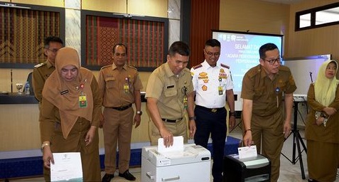Pemkab Siak Lakukan Pemusnahan Arsip 2024