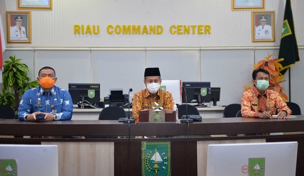 Plh Sekdaprov Riau Riau Hadiri Rapat Implementasi SIPD Pelaksanaan dan Penatausahaan