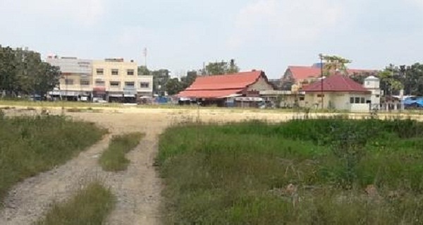 Tak Jelas Mau Diapakan, Kini Lahan Eks Pasar Lumpur Terlantar Begitu Saja