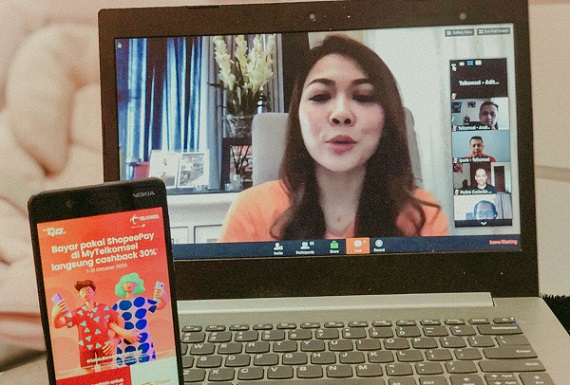 ShopeePay dan MyTelkomsel Jalin Kerja Sama untuk Permudah Masyarakat  Lakukan Transaksi Non-Tunai