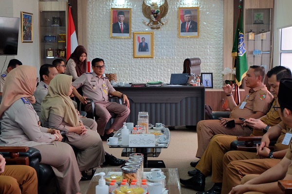 Kepala Bapenda Pekanbaru Sambangi Kantor BPN, Ada Apa?