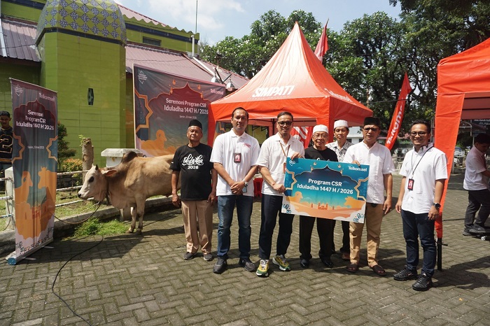 Telkomsel Salurkan 666 Hewan Kurban Idul Adha 1447 H