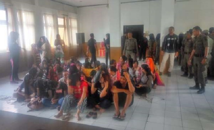 Alahmak, 49 Wanita Diduga Terapis Plus-plus Diamankan Satpol PP Pekanbaru