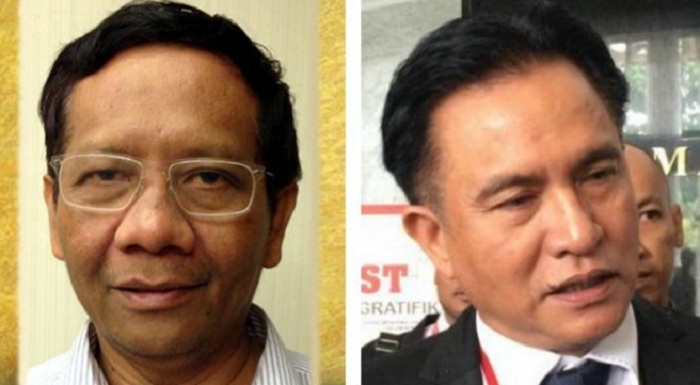 PANAS...Dikritik Soal Ba'asyir, Yusril Sindir Nasib Mahfud MD yang Tak Jadi Cawapres Jokowi
