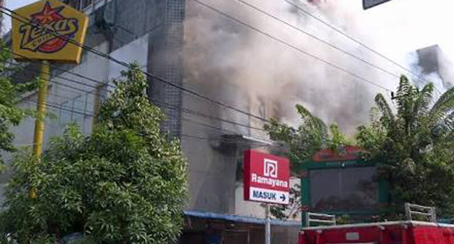Usai Dilanda Kebakaran Hebat, Begini Nasib Karyawan Aksara Plaza Medan