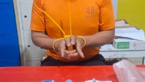 Tiga Kali Lolos, Warga Meranti Ditangkap Polisi Bawa Narkoba dari Malaysia