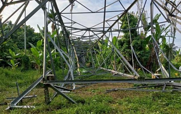 Diduga Hasil Curian, Besi Tiang Tower PLN Ratusan Juta Dijual Rp150 Ribu