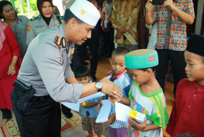 Tim Jumat Barokah Berkunjung ke Panti Asuhan Ali an Nafi'i Pekanbaru