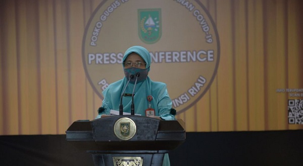 Tambah 134 Kasus Positif,  48 Sembuh, dan 2 Meninggal Dunia  di Riau