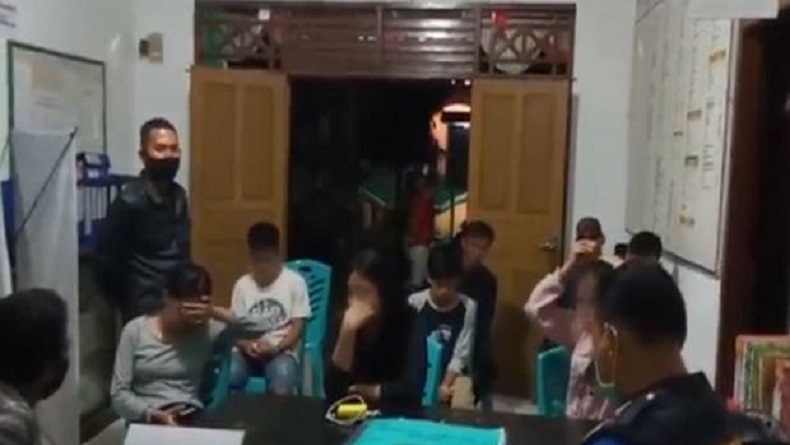 Diduga akan Gelar Pesta Seks di Rumah Kosong, 9 Remaja Diamankan Polisi, Dikasih Sanksi dan Hukuman Push-Up