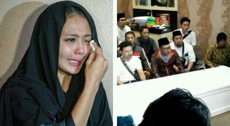 Tiba di Rumah Duka, Jenazah Herman Gitaris Seventeen Disambut Tahlil dan Tangis Istri dan Keluarga 