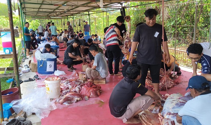 Khidmat dan Kebersamaan Warnai Pelaksanaan Idul Adha 1447 H di Riau Kompleks