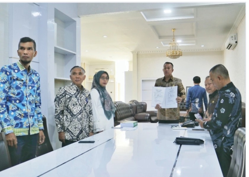 Pemkab Kepulauan Meranti Sampaikan LKPD Unaudited Tahun 2024 ke BPK Provinsi Riau