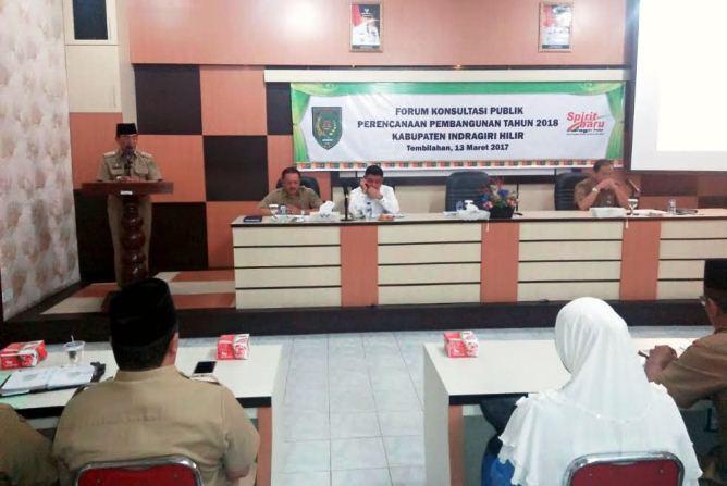 Gelar Forum Komunikasi Publik, Bupati Minta Kepentingan Masyarakat Inhil Wajib Diakomodir