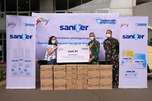 Godrej Indonesia Donasikan 30.000 Produk Saniter ke Wisma Atlet