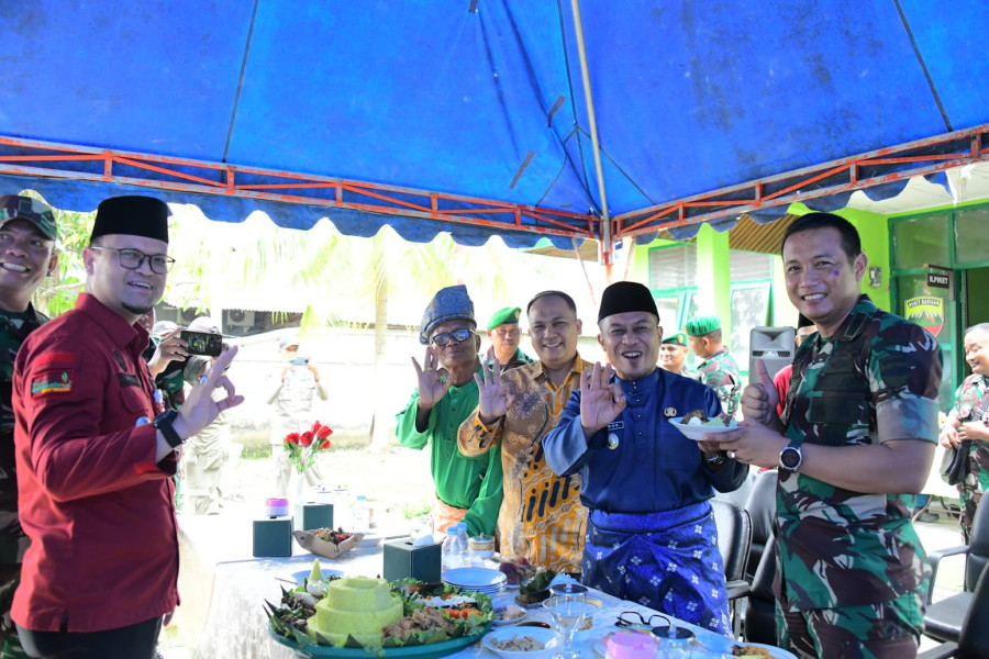 Tujuh Pos Ramil di Bengkalis Diresmikan