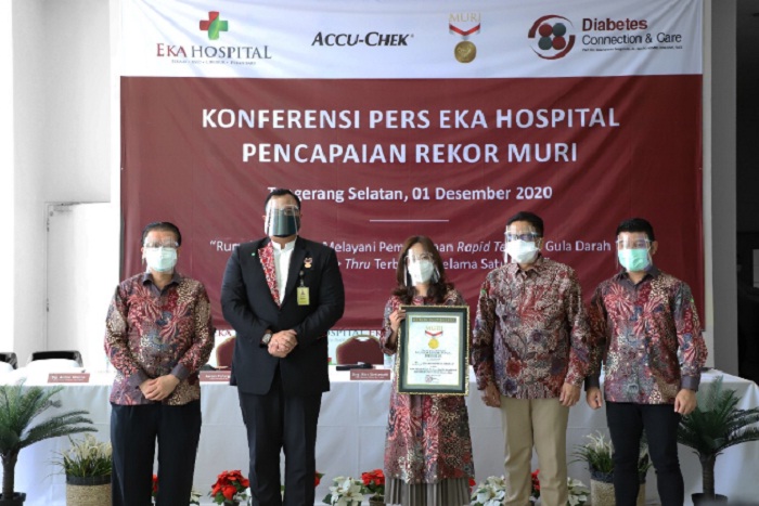 Eka Hospital Catat Rekor Muri dan Resmikan Pusat Layanan Diabetes Pertama di Indonesia