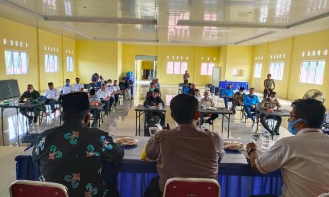 Sekitar 25 Responden Ikuti Pengisian Quistioner Eksternal ITK-Online di Polres Kampar
