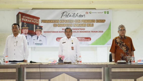 Pemkab Inhu Gelar Pelatihan SDM Pengurus Koperasi Merah Putih