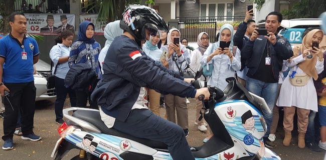 Relawan Prabowo MPI Milenial Luncurkan Motor Kampanye 02, Siap Jangkau Daerah Terpencil