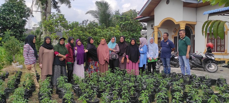 DKP Lakukan Survei Kesiapan Lahan dan kelompok Laksanakan Program Pemberdayaan  KWT Tahun 2024