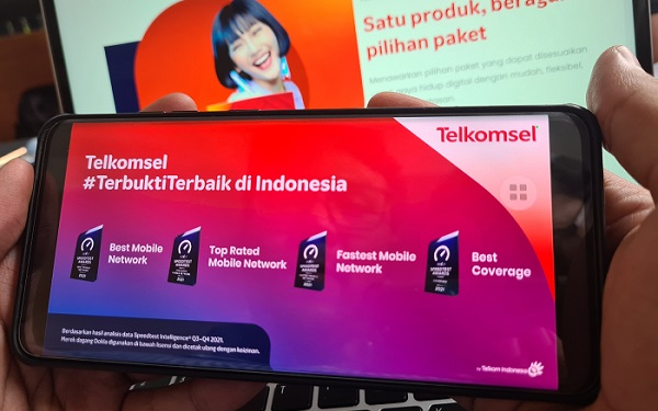 Telkomsel Raih 4 Penghargaan dari Ookla® Speedtest Awards™ 2021