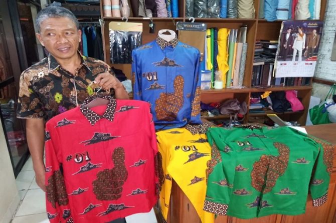 Tak Ingin Kalah, Jokowi Siapkan Baju Batik untuk Kampanye Terbuka, Ini Penampakannya