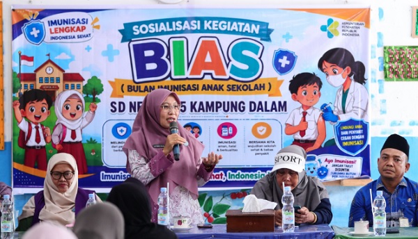 Ketua TP PKK Siak Minta orang Tua jangan Ragu Imunisasi Anak