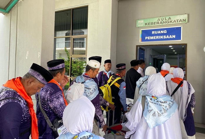 Sudah Sebanyak 1.777 Jemaah Riau di Berangkatkan ke Tanah Suci
