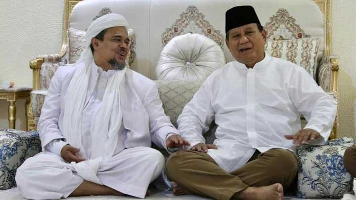 Habib Rizieq Tegaskan Prabowo Adalah Realitas Politik, harus Didukung...