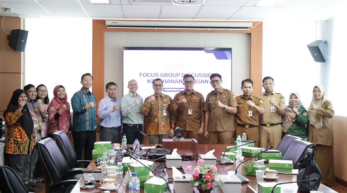 Kepala DKP Pekanbaru Eskpose Kondisi Ketahanan Pangan Kota Pekanbaru di BPK Perwakilan Riau