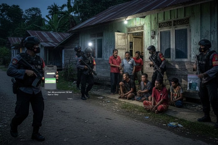 Polres Bengkalis Bongkar Sindikat Perdagangan Manusia di Sepahat