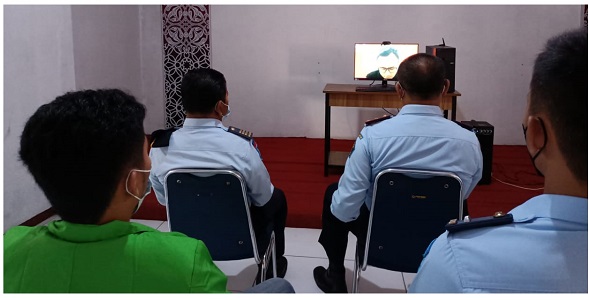 Lapas Kelas IIB Pasir Pengaraian Gelar Webinar TI Pemasyarakatan
