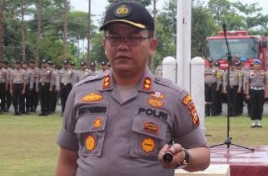 Polisi Amankan Lima Orang Terkait Dugaan Pembakaran Alat Berat di  Divisi V PT Duta Palma Sei Kukok