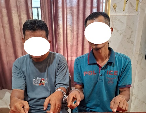 Hendak Transaksi Narkoba, Dua Pria  Diamankan Satresnarkoba Polres Kuansing