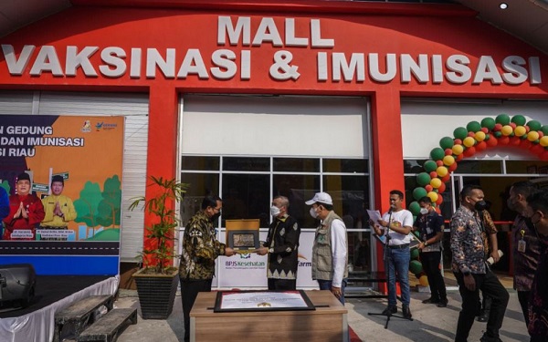 Mal Vaksinasi Mulai Beroperasi di Jalan Melur, Sehari Sediakan 500-600 Dosis Vaksin