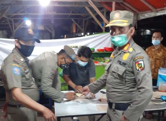 124 Pelanggar Dijaring Petugas di Empat Kecamatan