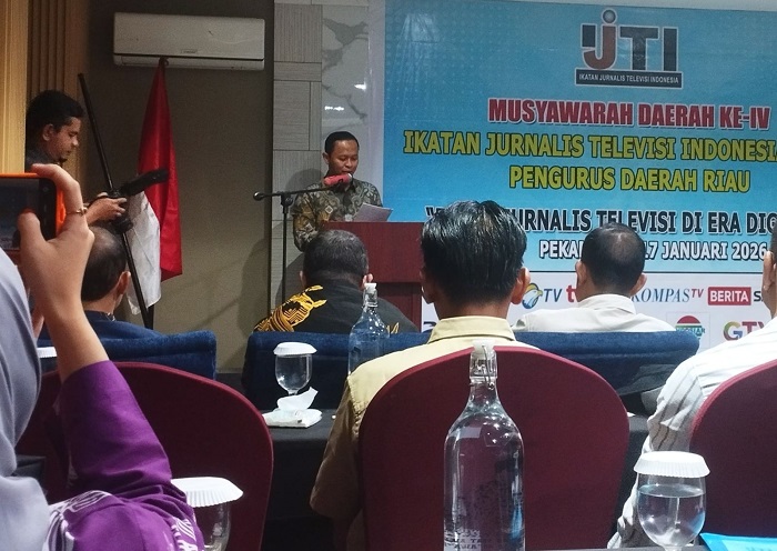 Walikota Pekanbaru Hadiri Musda IJTI Pengda Riau 2026