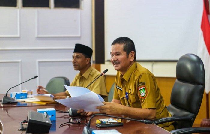 Sekda Dumai Pimpin Rakor Pengumpulan dan Pengadaan Hewan Qurban